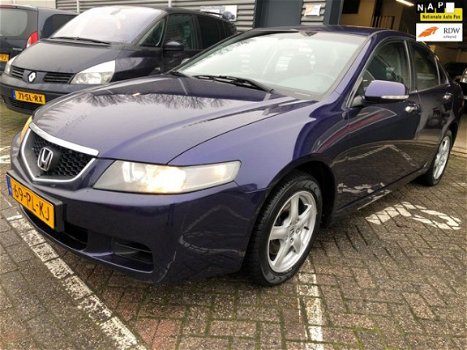 Honda Accord - 2.2 CTDi Sport Climate controle lm-velgen elektrische ramen+spiegels cruise controle - 1