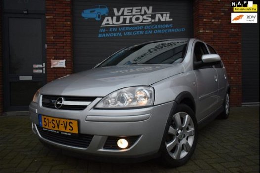 Opel Corsa - 1.4-16V Silverline 5 Deurs Luxe Airco Lichtmetaal - 1