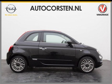 Fiat 500 C - Cabrio✅ Turbo 80pk Lounge Navi Ecc Pdc 16