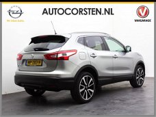 Nissan Qashqai - T115pk PanoDak Leer Navi 19" 360-Camera BordHerkenning Led Ecc DAB ParkAssist Pdc-A