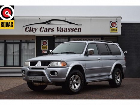 Mitsubishi Pajero Sport - 3.0 V6 GLS Panel Van 4x4 170 pk grijs kenteken climate ctr cruise ctr lede - 1