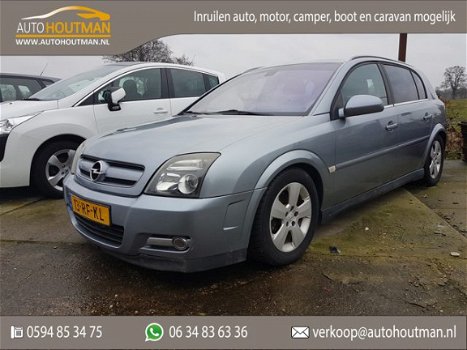 Opel Signum - 2.2-16V CRUISE - ECC - LMV - TRHK - STORING IN DE MOTOR - 1