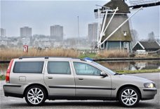 Volvo V70 - 2.4 T Youngtimer, leder. Automaat, 7 persoons