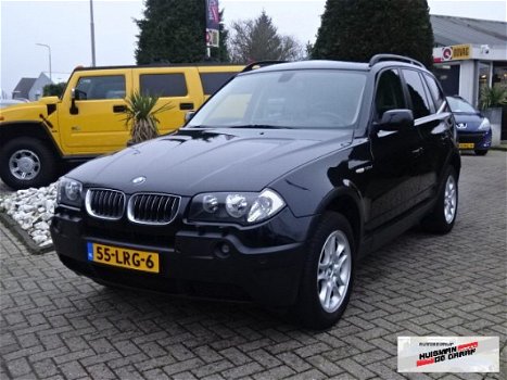 BMW X3 - 3.0D X-Drive High Exe 2006 Zwart 163.000 KM - 1