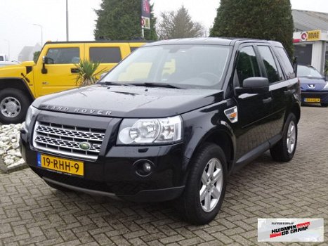 Land Rover Freelander - 2.2 TD4 Automaat 2007 Zwart - 1