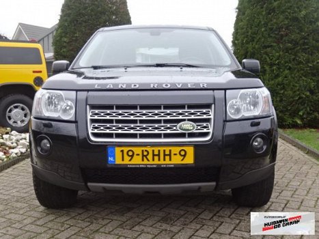 Land Rover Freelander - 2.2 TD4 Automaat 2007 Zwart - 1