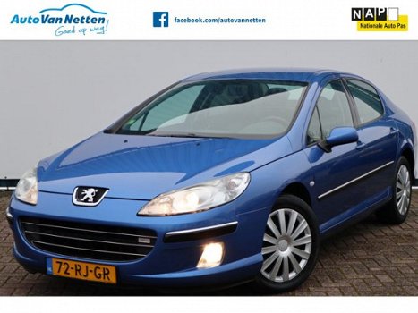 Peugeot 407 - 2.2-16V 158pk 6bak, XS uitv., Clima, 1/2 leder, armsteun, elek pakket, cpv - 1