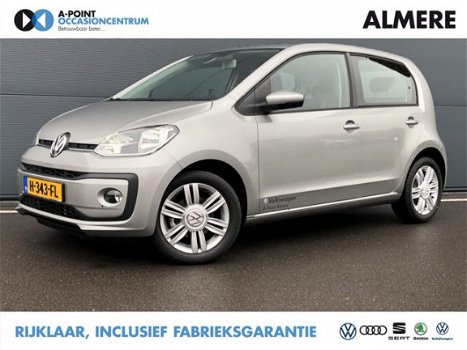 Volkswagen Up! - 1.0 BMT high up 60PK | Parkeersensoren | Airco | Cruise Control | - 1