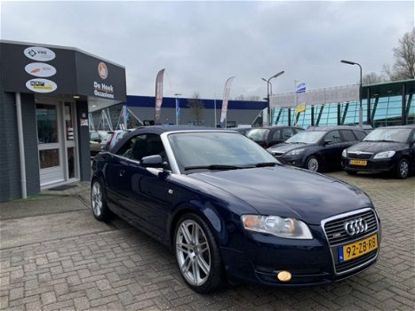 Audi A4 Cabriolet - 1.8 Turbo S-Line Automaat Leder Netjes - 1