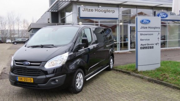 Ford Transit Custom - 290 2.2 TDCI L2H1 Limited DC 155 pk, Camera, Navigatie, Leer, Cruise, Airco - 1