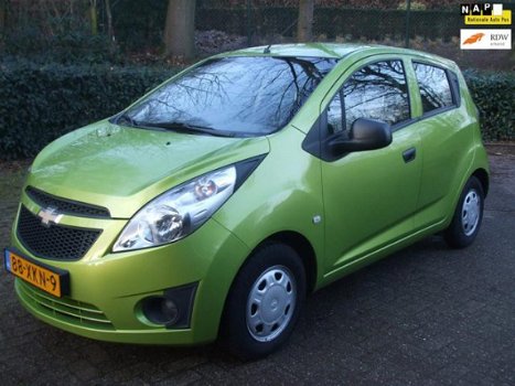 Chevrolet Spark - 1.0 16V LS Bi-Fuel airco 142 dkm groen 5 deurs - 1