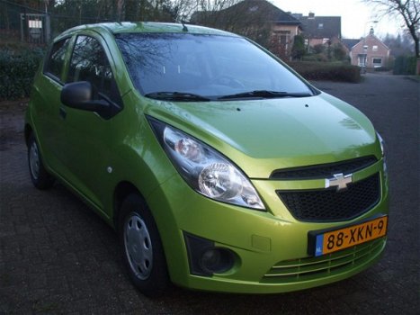 Chevrolet Spark - 1.0 16V LS Bi-Fuel airco 142 dkm groen 5 deurs - 1