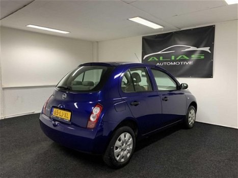 Nissan Micra - 1.2 Visia 2003 Blauw - APK 2021 - 5DRS - NAP - 1