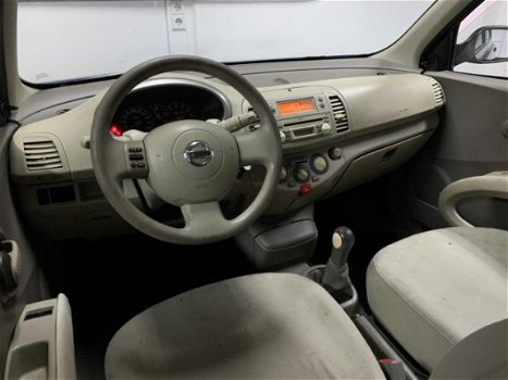 Nissan Micra - 1.2 Visia 2003 Blauw - APK 2021 - 5DRS - NAP - 1