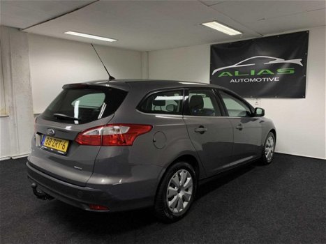 Ford Focus Wagon - 1.6 TDCI ECOnetic Lease Titanium 2013 Bruin AIRCO -Navigatie - USB/AUX/PDC - NAP - 1