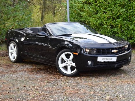 Chevrolet Camaro Convertible - USA 3.6 LT1 / head-up display / zwart leer / 20 inch witte velgen / c - 1