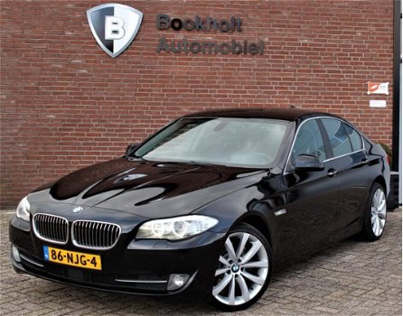 BMW 5-serie - 528i High Executive 6 cil. HUD, Radar, Adaptive cruise, Standkachel, VOL - 1