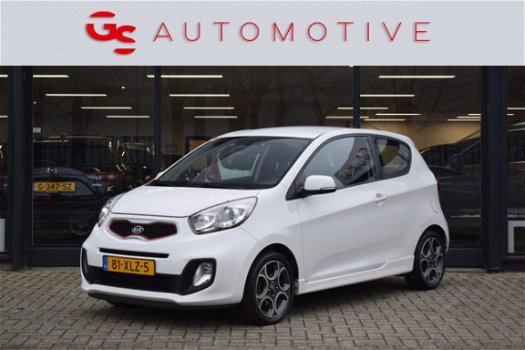 Kia Picanto - 1.0 CVVT Plus Pack 69PK 1e eig met airco, led, lichtmetalen velgen en radio/cd - 1