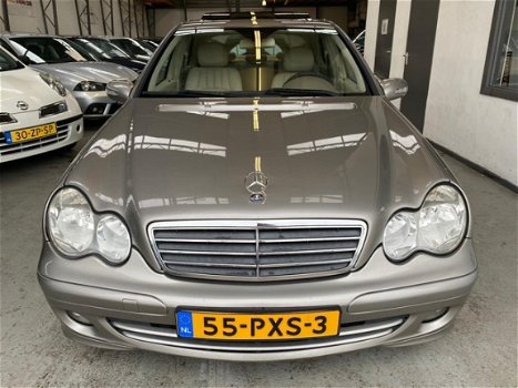 Mercedes-Benz C-klasse - 200 K. Elegance / Leder/ Schuifdak/ Lm velgen / Zeer netjes - 1