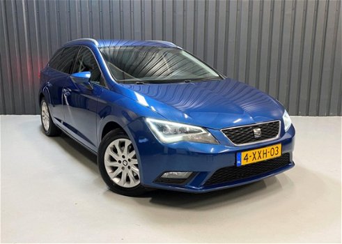 Seat Leon - 1.6 TDI 110PK Ecomotive Style Business Matrix Led Navi Cruise control - 1