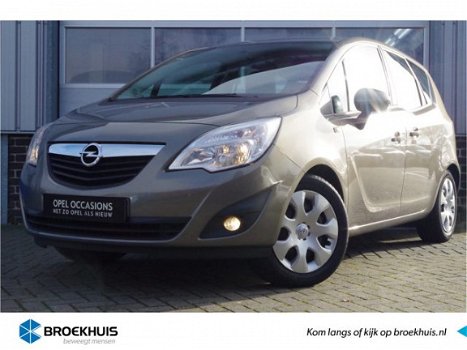 Opel Meriva - 1.4 TURBO 120PK ANNIVERSARY EDITION+ | LEDER | AIRCO | AFN. TREKHAAK | DEALERONDERHOUD - 1