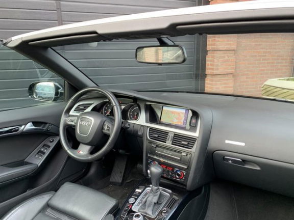 Audi A5 Cabriolet - 2.0 TFSI Pro Line S + Open Days + Leder + Groot Navi + PDC + Stoelverw. + Keyles - Afbeelding 6
