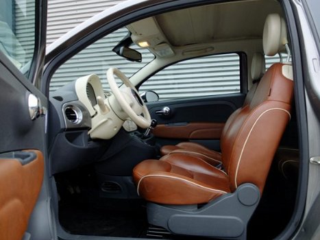 Fiat 500 C - 1.2 Lounge *Xenon*Leder*Parkeersens.*Klimaatreg - 1