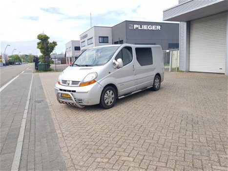 Renault Trafic - 2.5 dCi L1 H1 DC DUBBEL CABINE AIRCO NAVIGATIE ETC - 1