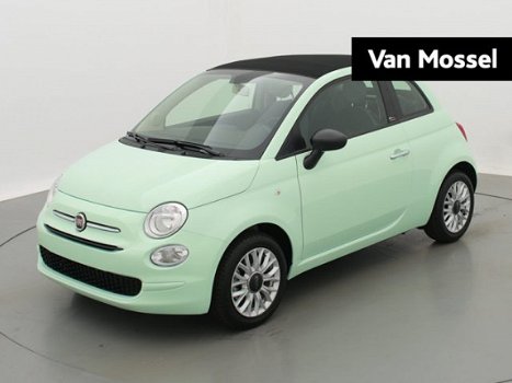 Fiat 500 C - 1.2 69PK CABRIO PRIVATE LEASE €265 EURO P.M. (60 MND - 12K) | AIRCO | NAVI | LMV - 1