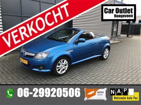 Opel Tigra TwinTop - 1.4-16V Enjoy Leer Navi --Inruil Mogelijk - 1