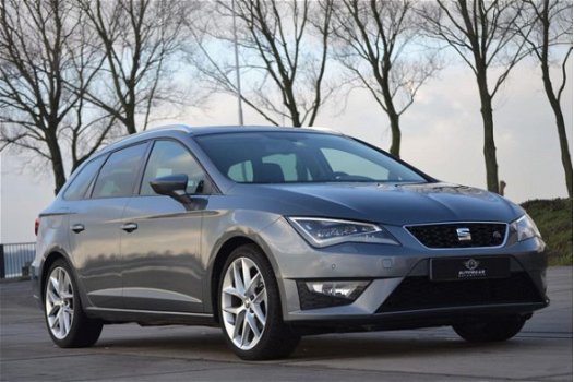 Seat Leon ST - 1.4 TSI ACT FR Dynamic 150pk DSG AUTOMAAT | FULL LED | VOL LEDER | NAVIGATIE | 18INCH - 1