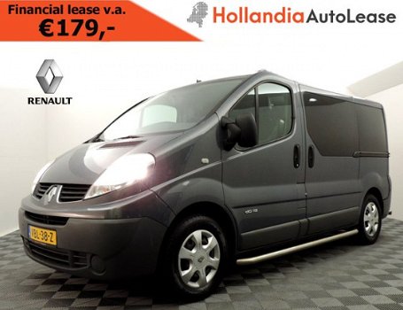 Renault Trafic - 1.6 dCi Aut6 DC (navi, 2x schuifdeur, clima, pdc) - 1