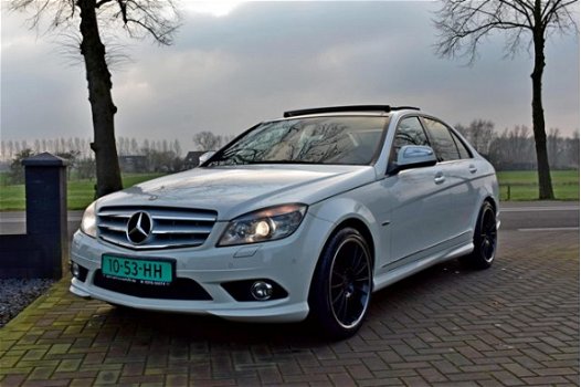 Mercedes-Benz C-klasse - 350 V6 272pk VOLLEDIG C63 AMG PANO - 1