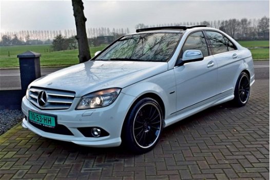 Mercedes-Benz C-klasse - 350 V6 272pk VOLLEDIG C63 AMG PANO - 1