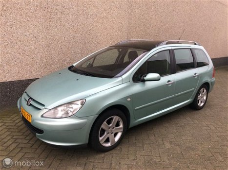 Peugeot 307 SW - 2.0 16V 7 Persoons Airco Panorama Cruise Apk - 1