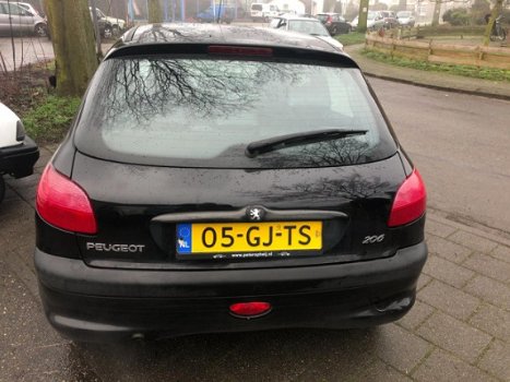 Peugeot 206 - 1.4 Gentry LANG APK - HALF LEER - 1