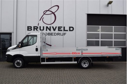 Iveco Daily - 35C18 3.0 180pk, Euro 6, Gegalvaniseerde Open Laadbak XXL (490x220x40), Airco, Cruise, - 1