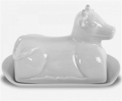 BUTTER DISH - COW - 1