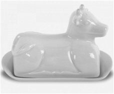 BUTTER DISH - COW