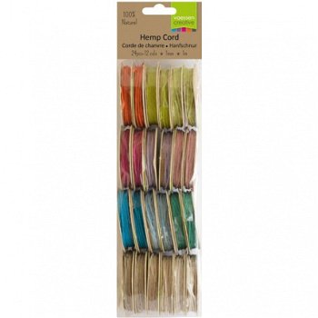 Vaessen Creative, Hemp Cord ; Light Colours - 1