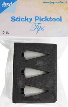 JoyCrafts, Sticky Picktool - 3 reservetips ; 6200/0009 - 1