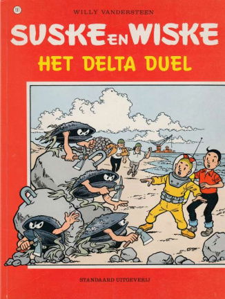 strip Suske en Wiske 197 - Het delta duel - nr. 1