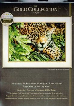 AANBIEDING DIMENSIONS BORDUURPAKKET, LEOPARD IN REPOSE - 1