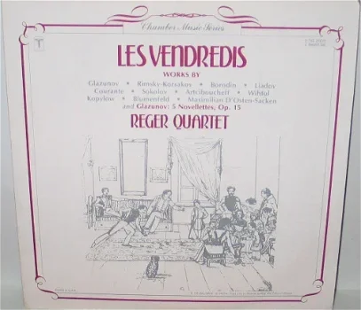 LP - Les Vendredis - Reger Quartet - 0
