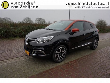 Renault Captur - 1.5 DCI 90PK AUTOMAAT INTENS LUXE ECC AIRCO CRUISECONTROL NAVIGATIE PARKEERSENSOREN - 1