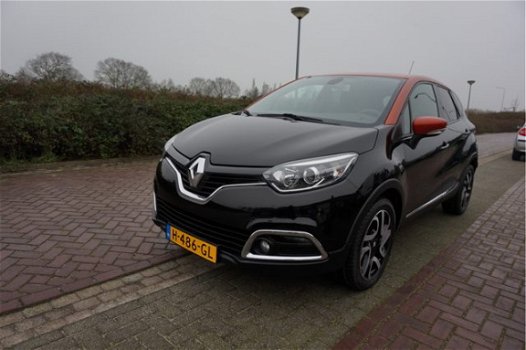 Renault Captur - 1.5 DCI 90PK AUTOMAAT INTENS LUXE ECC AIRCO CRUISECONTROL NAVIGATIE PARKEERSENSOREN - 1