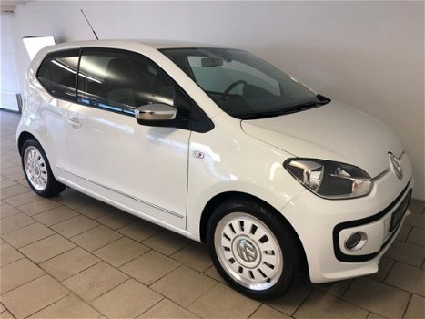 Volkswagen Up! - 1.0 White Up High Up 75 PK AIRCO CHROOM ACCENTEN ELEK RAMEN CENT VERG MISTLAMPEN VE - 1