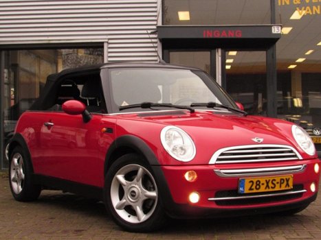 Mini Mini Cabrio - 1.6 One Pepper 98.000 Nap Cabrio Airco - 1