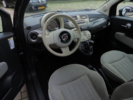 Fiat 500 - 0.9 TwinAir Lounge 50 procent deal 3.375, - ACTIE Pano / LMV / Airco / Chrome - 1