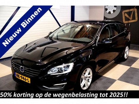 Volvo V60 - €16480 ex.BTW 7% bijtelling tot 12-2020 2.4 D6 AWD 213kW/290pk Aut6 TE PIHV Summum CLIMA - 1